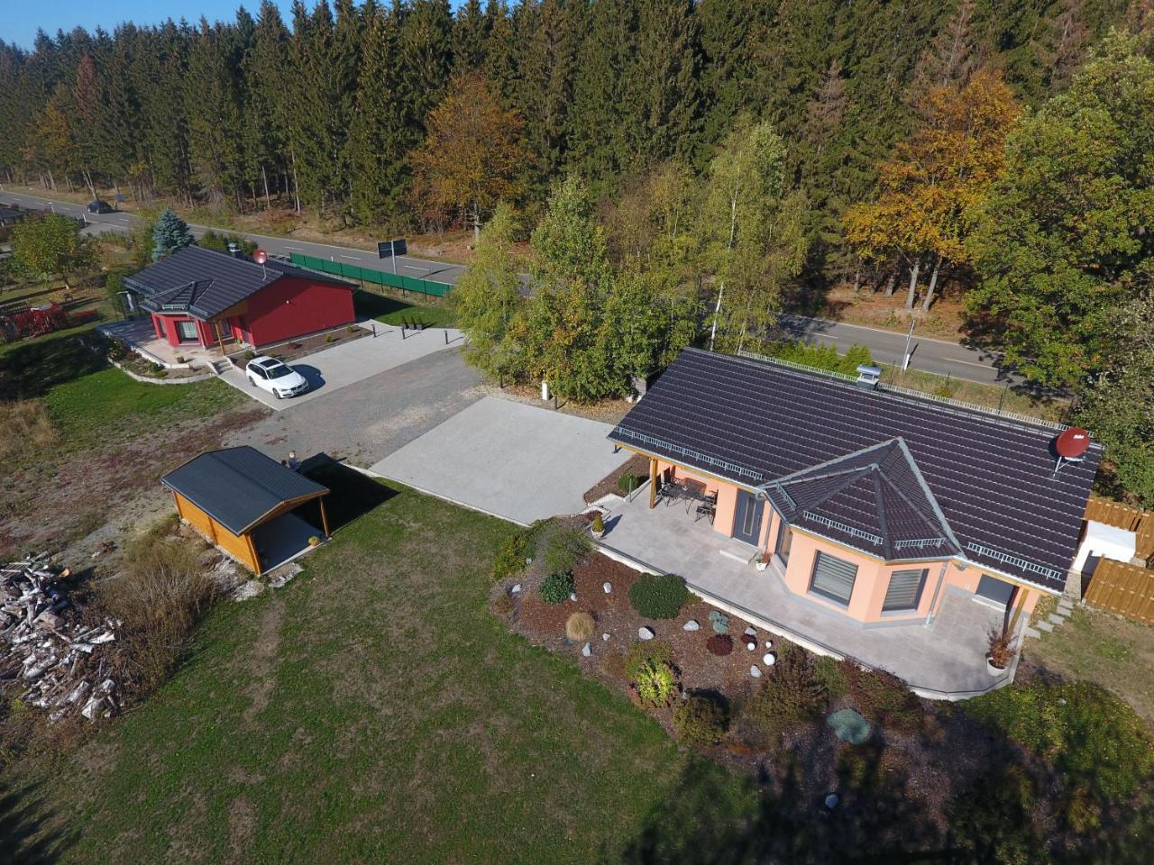 Ferienhaus Am Ramberg Vila Friedrichsbrunn Exterior foto